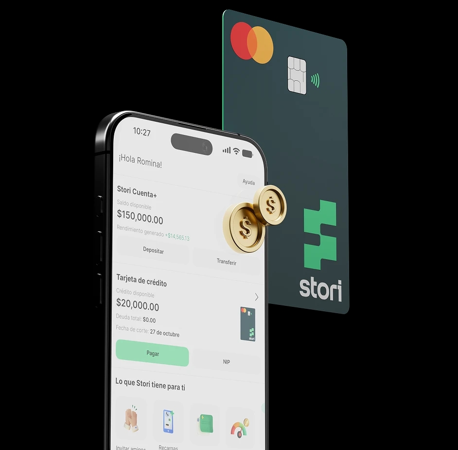 Apps de las tarjetas de Stori