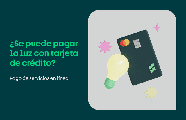 ¿Se puede pagar la luz con tarjeta de crédito?