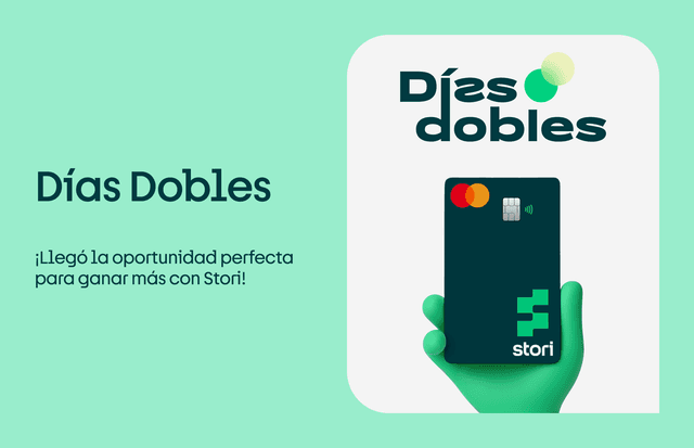 Días Dobles: ¡llegó la oportunidad perfecta para ganar más con Stori!